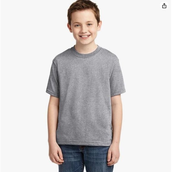 NWOT! Jerzees Youth Heavyweight Short-Sleeve T-Shirt Size small - Picture 4 of 5